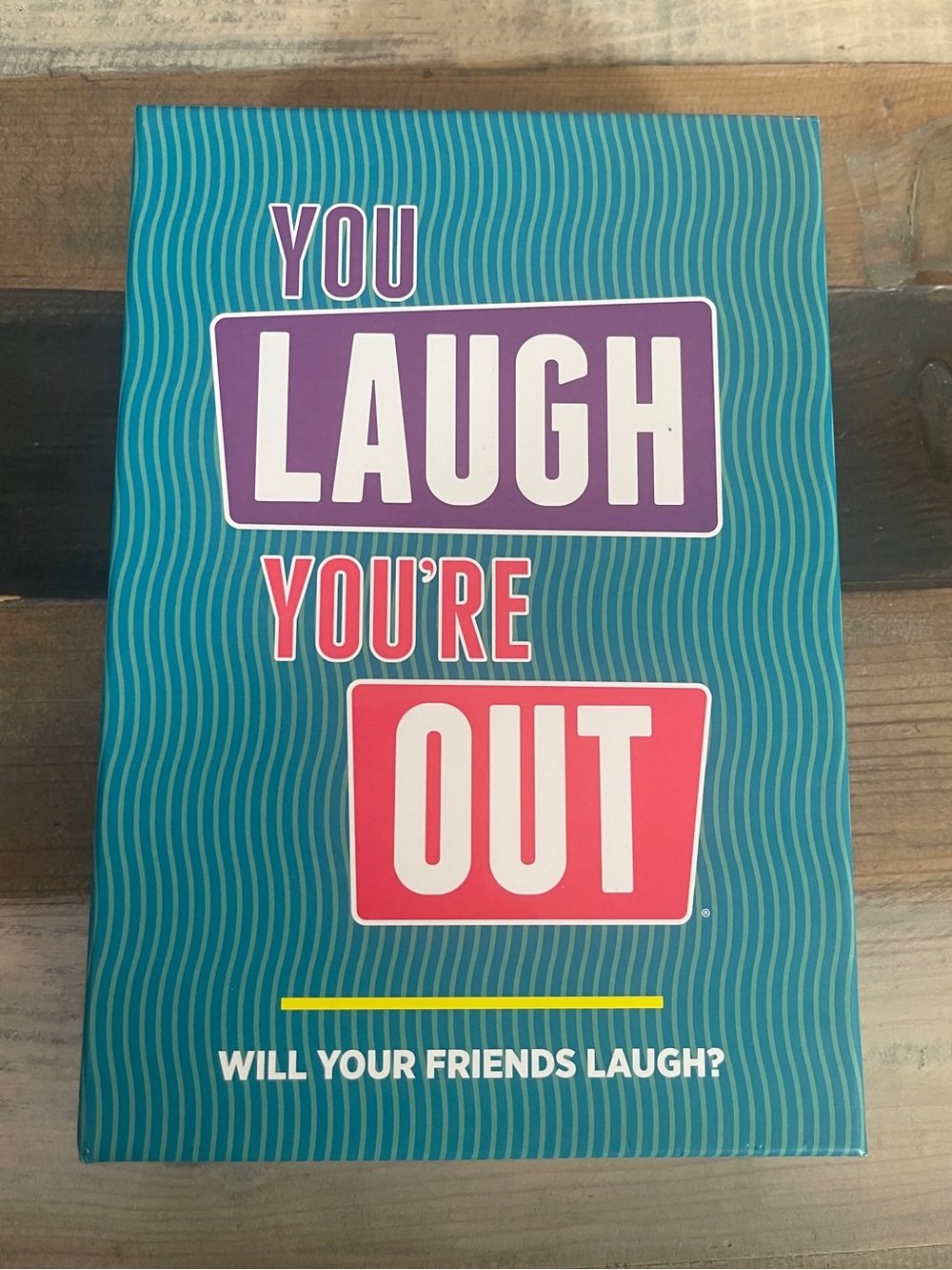 You Laugh, You’re Out! Party Game — New in Sealed Box